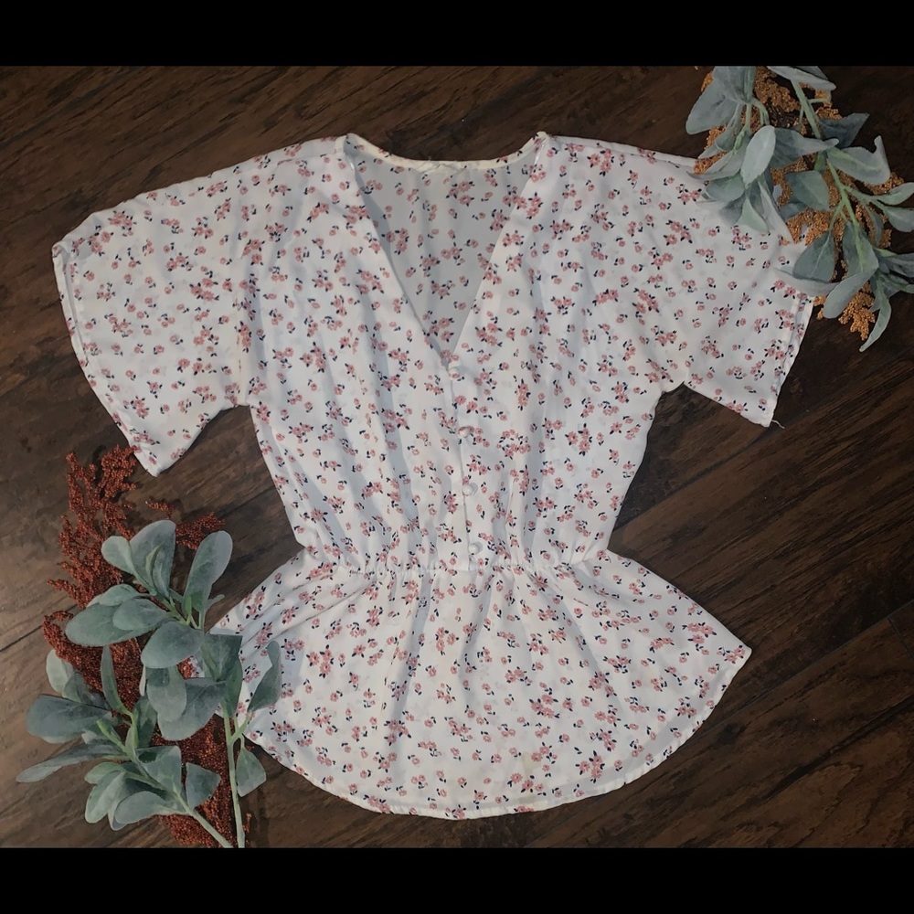Floral Flowy Shirt
